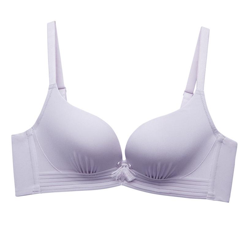 Simple Collection of Young Ladies Bra Sexy Without Trace Bra Lingerie Girls Underwear, Light purple
Simple Collection of Young Ladies Bra Sexy Without Trace Bra Lingerie Girls Underwear, Light purple