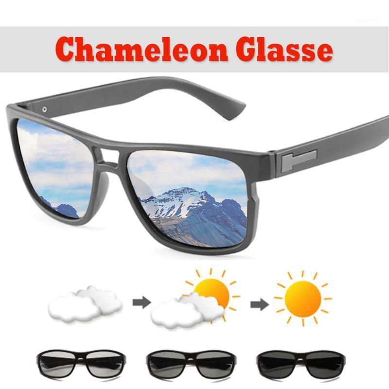 Photochromic Sunglasses Men Polarized Driving Chameleon Glasses Male Change Color Goggles Driver UV400 Discoloration Eyewear 1091
Photochromic Sunglasses Men Polarized Driving Chameleon Glasses Male Change Color Goggles Driver UV400 Discoloration Eyewear 1091