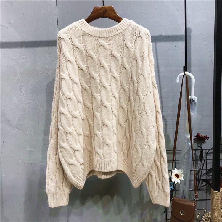 2020 Autumn Winter Women Sweater Round Neck Fashion Batwing Sleeve Loose Female Pullovers Kintted Casual Lazy Style Soild Color, Green
2020 Autumn Winter Women Sweater Round Neck Fashion Batwing Sleeve Loose Female Pullovers Kintted Casual Lazy Style Soild Color, Green
