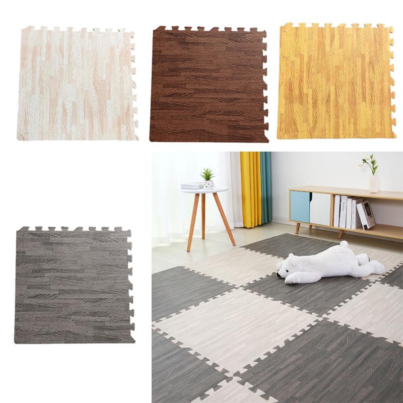 16 Pieces Interlocking EVA Foam Floor Tiles Mats for Gym Fitness Exercise, Gray