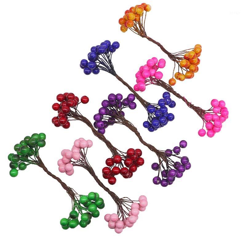 40pcs Mini Artificial Flowers Foam Berries Stamen Fake Fruit Glass Flower Bouquet For Wedding Home Decor Scrapbooking Wreath1, F05
40pcs Mini Artificial Flowers Foam Berries Stamen Fake Fruit Glass Flower Bouquet For Wedding Home Decor Scrapbooking Wreath1, F05