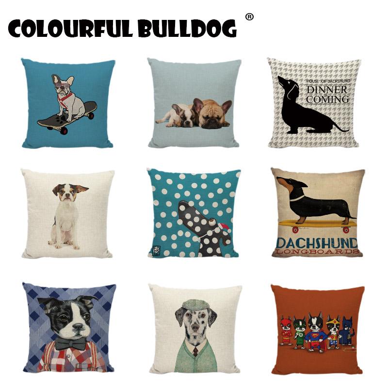 Cartoon Cat Pugs Alphabet Christmas Dachshund Pattern Throw Cushion Covers Yard Home Sofa Seat Car Decorative Square Pillowcase
Cartoon Cat Pugs Alphabet Christmas Dachshund Pattern Throw Cushion Covers Yard Home Sofa Seat Car Decorative Square Pillowcase