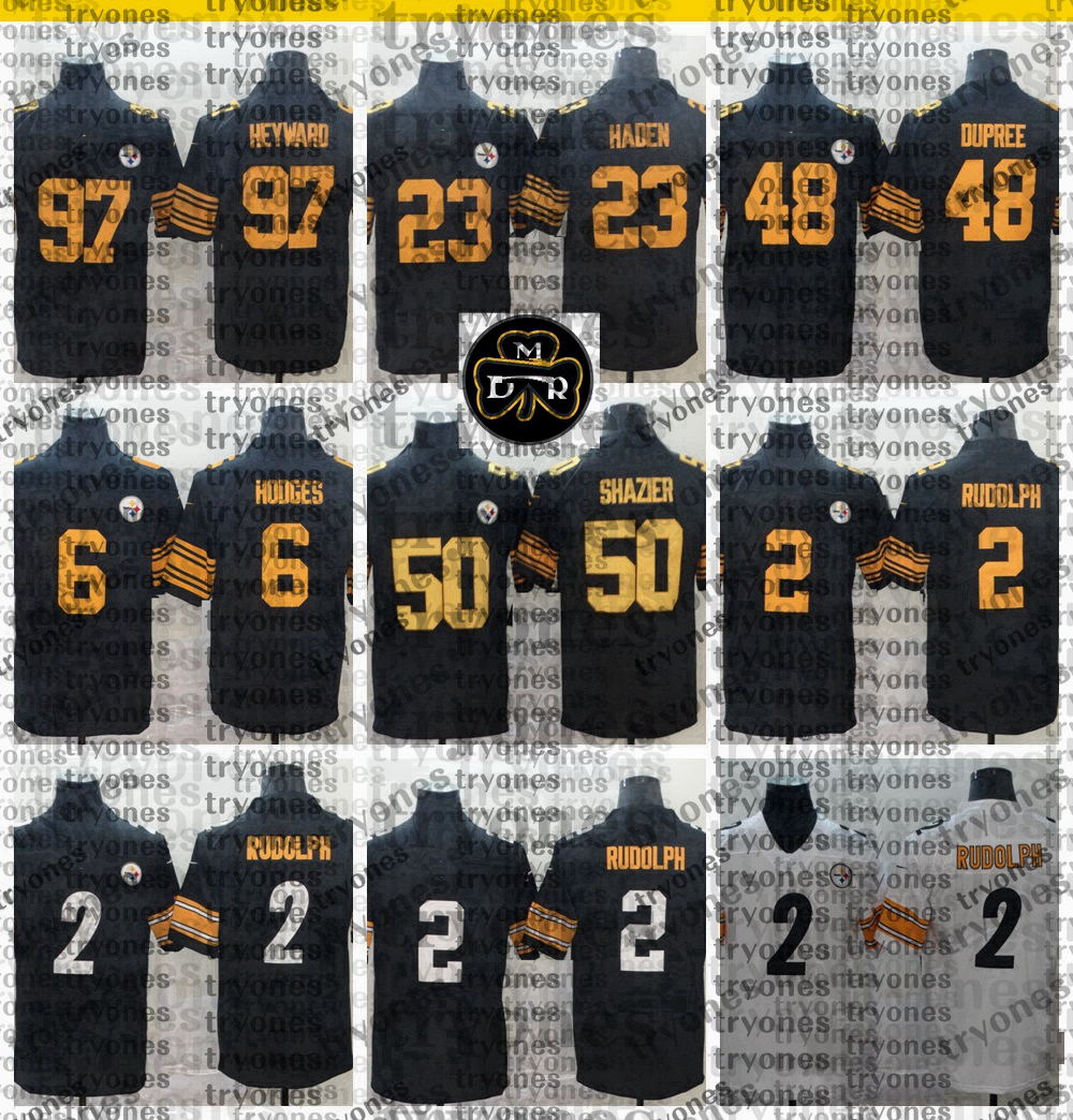 2021 Devlin Hodges Shazier Mason Rudolph Bud Dupree Heyward Stephon Tuitt Diontae Johnson Haden Ebron Barrett Football Jersey BB6, Black;red
2021 Devlin Hodges Shazier Mason Rudolph Bud Dupree Heyward Stephon Tuitt Diontae Johnson Haden Ebron Barrett Football Jersey BB6, Black;red