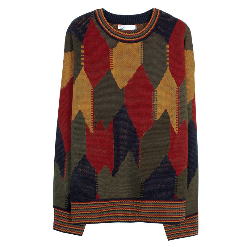 2021 New Camisolas Argyle Vintage Feminino Inverno Americano Retro Colorblock Em Torno Do Pescoo Solto Jumpers Moda Pulver Sueter Mujer Y12G, Multi
2021 New Camisolas Argyle Vintage Feminino Inverno Americano Retro Colorblock Em Torno Do Pescoo Solto Jumpers Moda Pulver Sueter Mujer Y12G, Multi