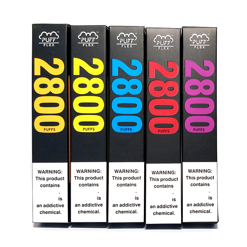 100% original Puff Flex 13 colors disposable vape Battery 10 ml Portable Pen 2800 puffs e cigarette Stick puff bar plus
100% original Puff Flex 13 colors disposable vape Battery 10 ml Portable Pen 2800 puffs e cigarette Stick puff bar plus