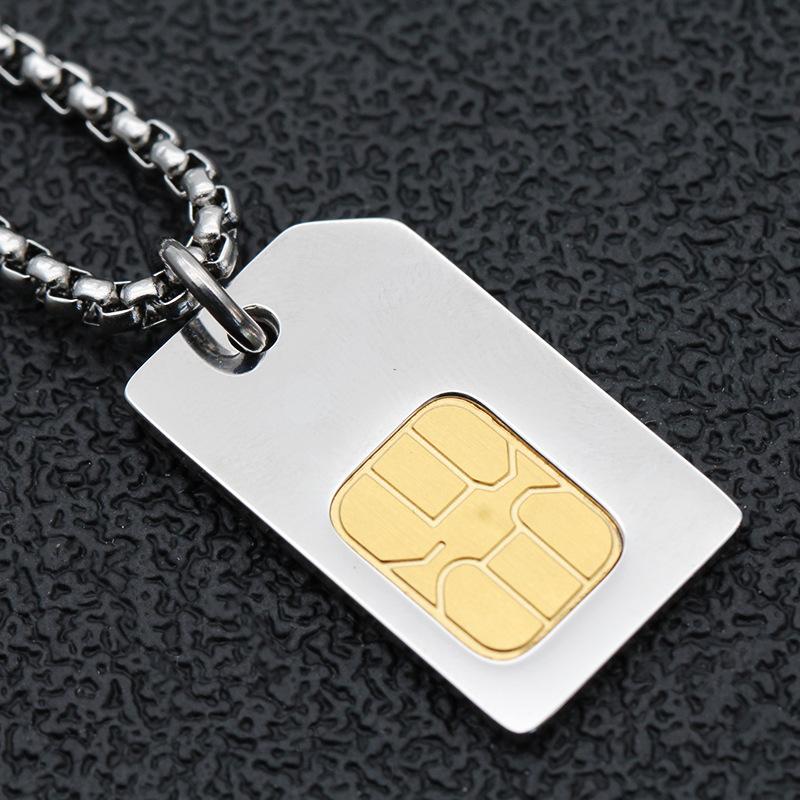 Pendant Necklaces Mens Stainless Steel Lump Jewelry Men And Women Hip Hop Chains For Mujer Long Card Chain Necklace
Pendant Necklaces Mens Stainless Steel Lump Jewelry Men And Women Hip Hop Chains For Mujer Long Card Chain Necklace