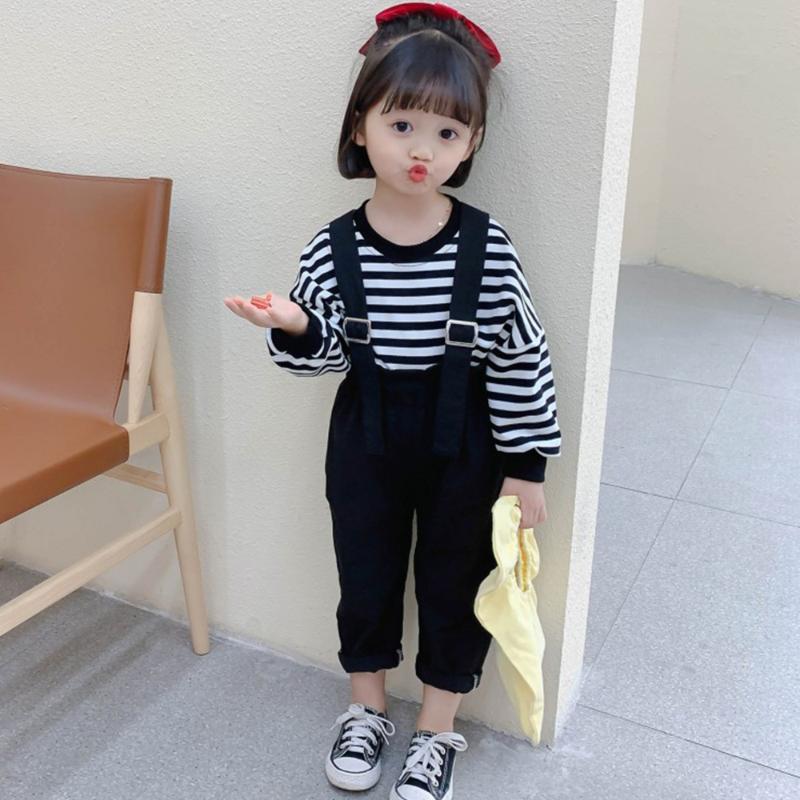 Winter Girl Dungarees Children's Girl JumpSuit Striped Fleece Suspenders 2-Piece Suit 2021 Spring New Autumn Clothing Pantsuit, Black
Winter Girl Dungarees Children's Girl JumpSuit Striped Fleece Suspenders 2-Piece Suit 2021 Spring New Autumn Clothing Pantsuit, Black