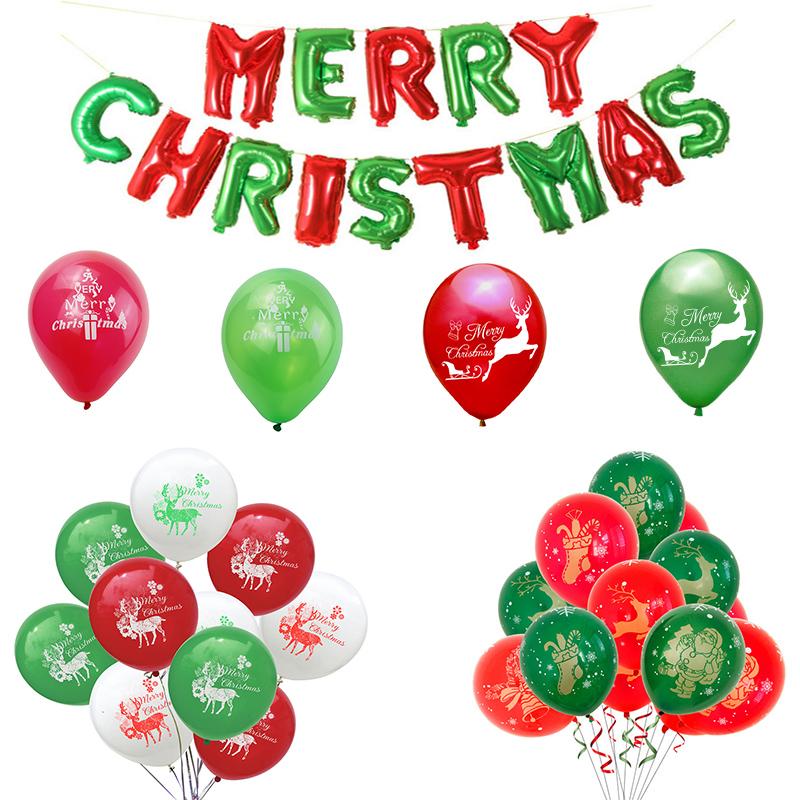 Red Green Elk Santa Claus Latex Balloon Merry Christmas Party Decoration Merry Christmas Letters Foil Balloons Happy New Year
Red Green Elk Santa Claus Latex Balloon Merry Christmas Party Decoration Merry Christmas Letters Foil Balloons Happy New Year