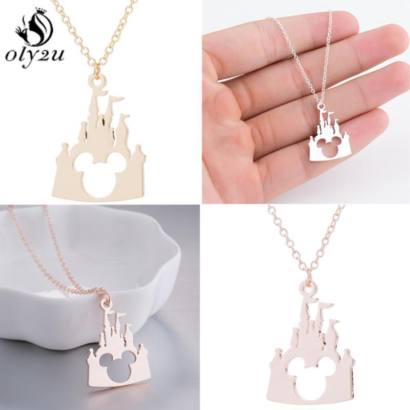 Pendant Necklaces Oly2 Castle Stainless Steel Necklace For Women Mouse Chokers Kids Gift Collares De Moda1
Pendant Necklaces Oly2 Castle Stainless Steel Necklace For Women Mouse Chokers Kids Gift Collares De Moda1