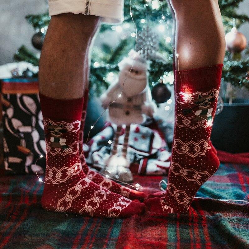 Christmas Series Cotton Men Tube Socks Funny Happy Personality Cartoon Men's Long Socks Absorb Sweat Thicken Plus Size, Color 9
Christmas Series Cotton Men Tube Socks Funny Happy Personality Cartoon Men's Long Socks Absorb Sweat Thicken Plus Size, Color 9