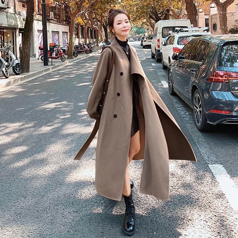 Three pairs of cashmere overcoat, medium and long 2020 new women' clothing British style fashion woolen coat1, Picture color
Three pairs of cashmere overcoat, medium and long 2020 new women' clothing British style fashion woolen coat1, Picture color