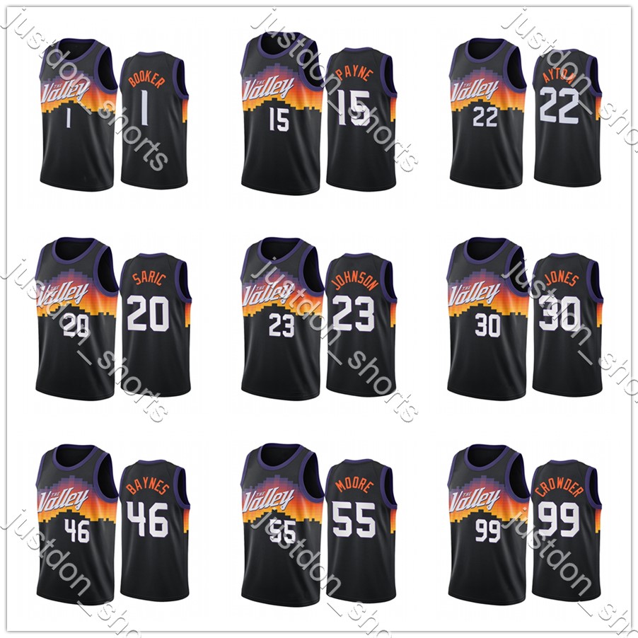 Youth Devin Booker 1 Johnson 23 Crowder 99 Baynes 46 Moore 55 Ayton 22 Jones 30 Payne Saric 20 Hot Press City New Edition Basketball Jerseys, Shows
Youth Devin Booker 1 Johnson 23 Crowder 99 Baynes 46 Moore 55 Ayton 22 Jones 30 Payne Saric 20 Hot Press City New Edition Basketball Jerseys, Shows