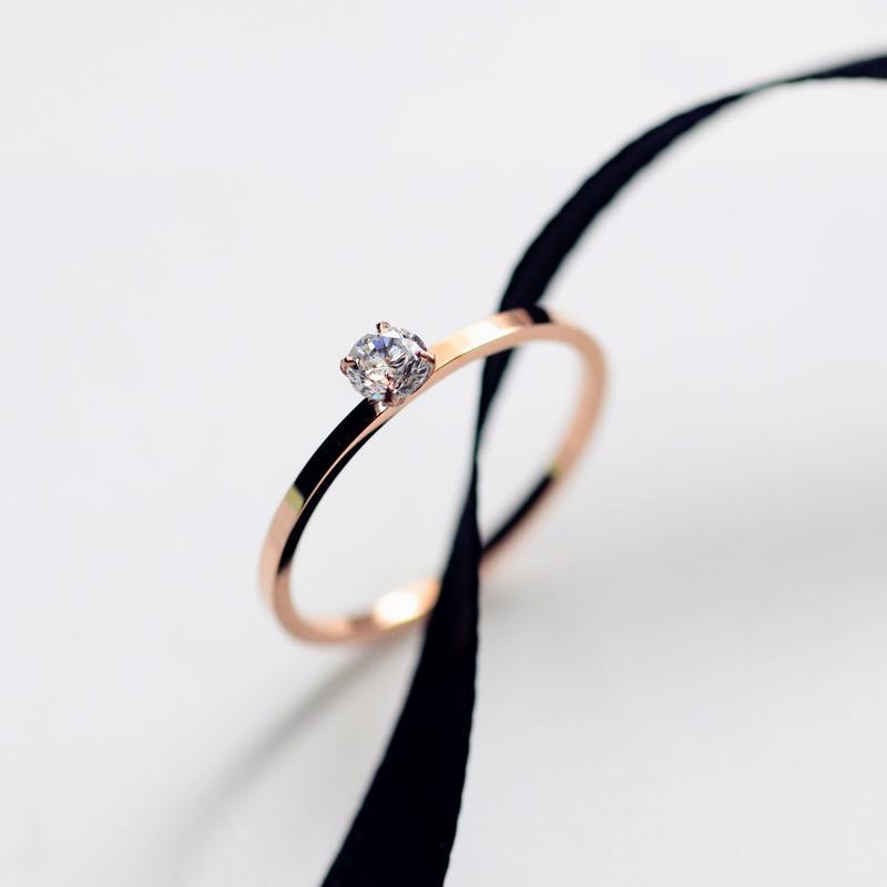 YUN RUO Fashion Simple Zircon Wedding Ring Couple Rose Gold Color Woman Birthday Gift Party Titanium Steel Jewelry Never Fade1
YUN RUO Fashion Simple Zircon Wedding Ring Couple Rose Gold Color Woman Birthday Gift Party Titanium Steel Jewelry Never Fade1