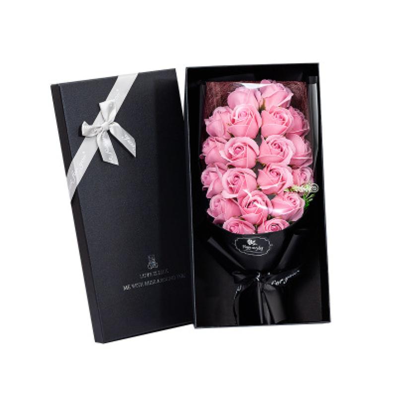 Artificial Flowers Soap Flower Bouquet Simulation Rose Soap Bouquet Gift Box Valentine's Day Christmas Gift Wedding Home Decor, 05
Artificial Flowers Soap Flower Bouquet Simulation Rose Soap Bouquet Gift Box Valentine's Day Christmas Gift Wedding Home Decor, 05