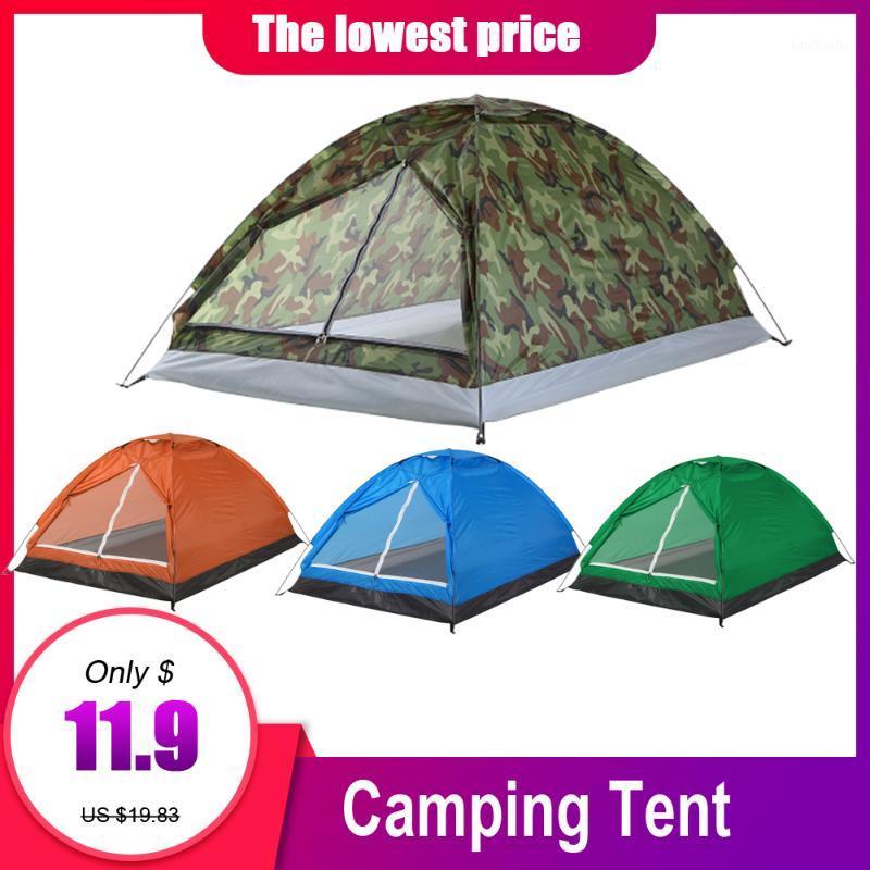 TOMSHOO 2 Persons Waterproof Camping Tent PU1000mm Polyester Fabric Single Layer Tent for Outdoor Travel Hiking 200*130*110cm1
TOMSHOO 2 Persons Waterproof Camping Tent PU1000mm Polyester Fabric Single Layer Tent for Outdoor Travel Hiking 200*130*110cm1