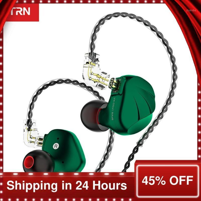 TRN VX 6BA+1DD Hybird HIFI Monitor Running Sport Headset Earbud 2Pin 0.75MM In Ear Earphoner TRN V90 BA5 T2 T31 
TRN VX 6BA+1DD Hybird HIFI Monitor Running Sport Headset Earbud 2Pin 0.75MM In Ear Earphoner TRN V90 BA5 T2 T31
