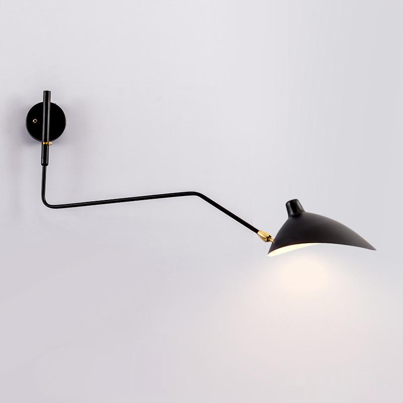 Spider Serge Mouille Wall Lights Nordic Bedroom Industrial Retro Wall Lamp Creative Simple Living Room Led Light Fixtures