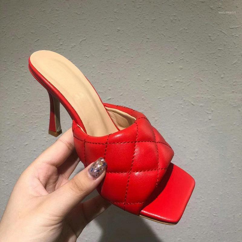 Thin Heels Lingge Sandals Women Summer New Open-toe High-heeled Square Toe Stiletto Half Slippers Fashion High Heels1, Blue
Thin Heels Lingge Sandals Women Summer New Open-toe High-heeled Square Toe Stiletto Half Slippers Fashion High Heels1, Blue