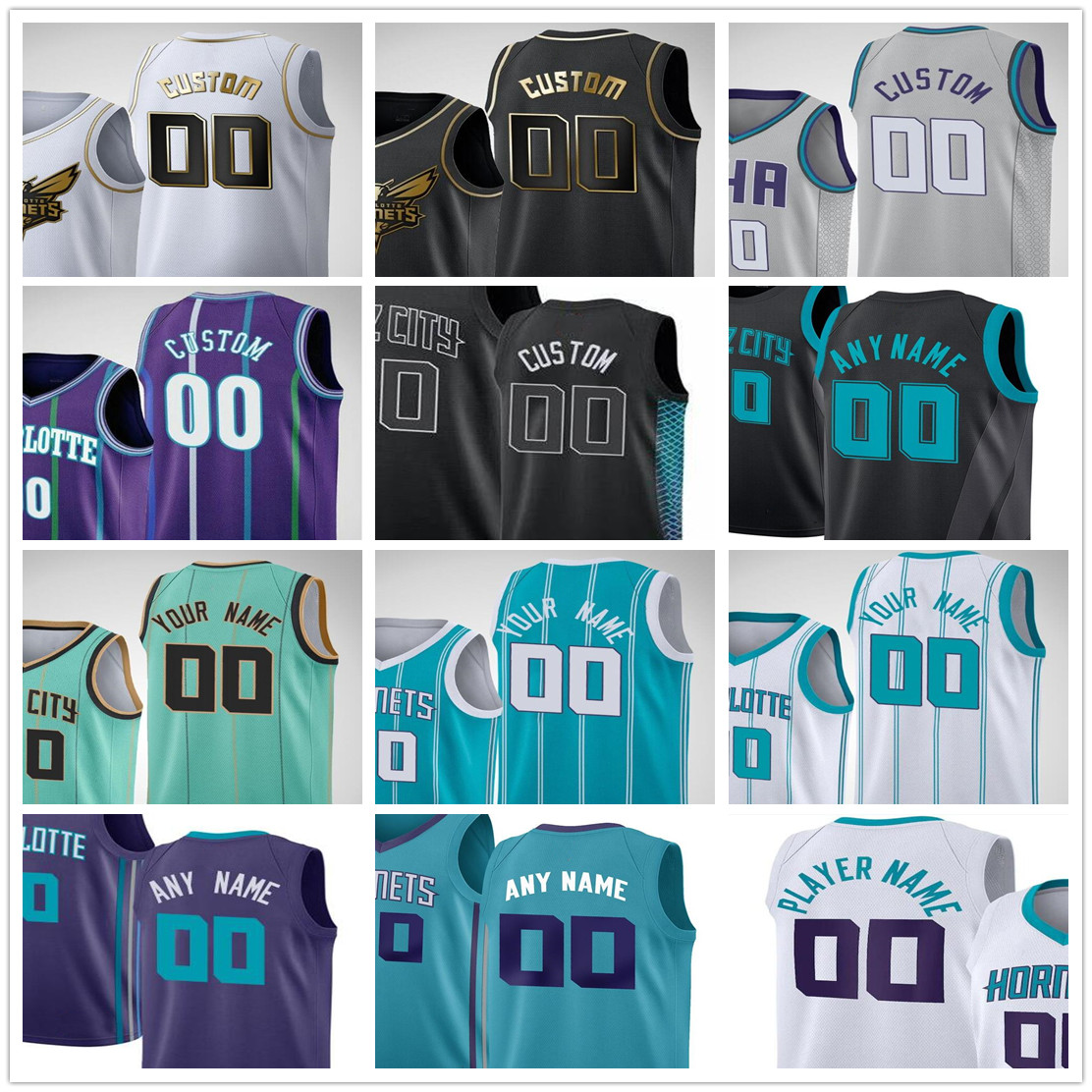 Custom Printed LaMelo 2 Ball Gordon 20 Hayward Miles 0 Bridges 3 Terry Rozier III Devonte 4 Graham Men Woman Kids Youth Basketball Jerseys, White
Custom Printed LaMelo 2 Ball Gordon 20 Hayward Miles 0 Bridges 3 Terry Rozier III Devonte 4 Graham Men Woman Kids Youth Basketball Jerseys, White