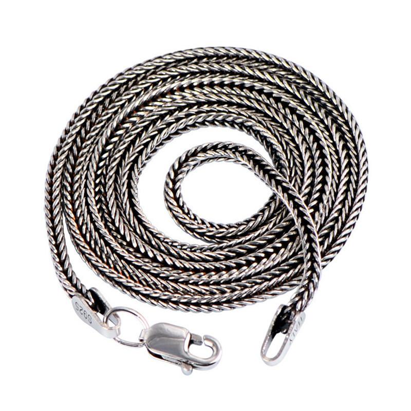 S925 Silver Twrist Necklace Thin Knit Women Bone Snake Chain Necklace Man Women Weave Basic Simple Classic Male Chain
S925 Silver Twrist Necklace Thin Knit Women Bone Snake Chain Necklace Man Women Weave Basic Simple Classic Male Chain