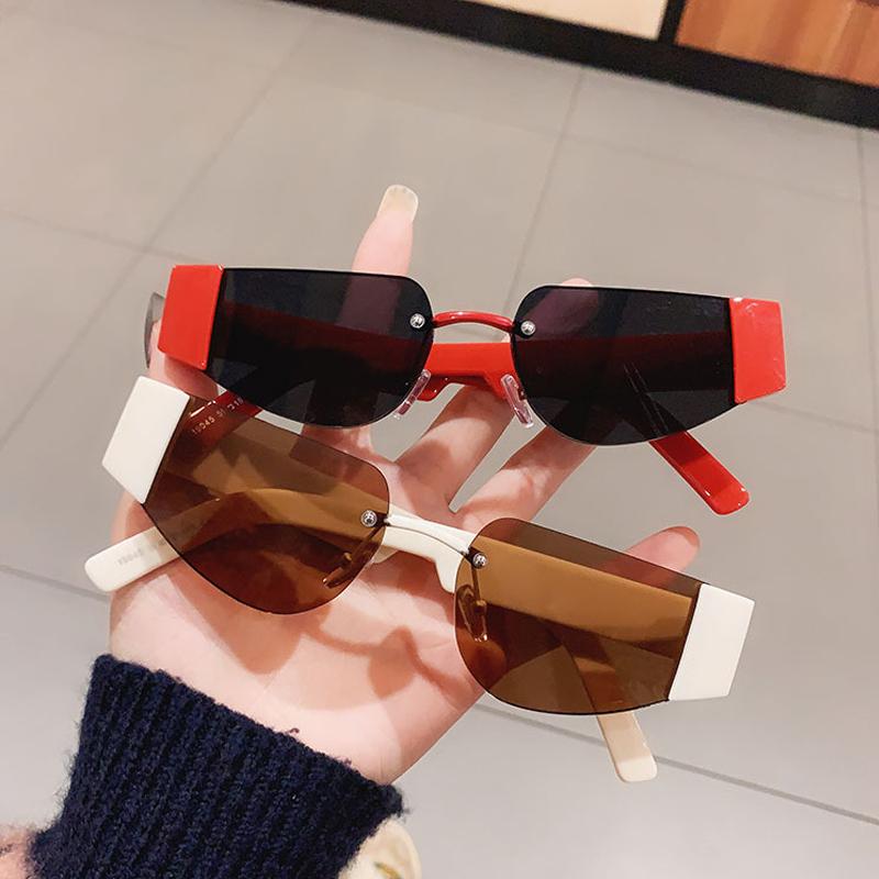 2021 New Vintage Rimless Cat Eye Sunglasses Women Fashion Brand Hip Hop Sun Glasses Men Trendy Modern Shades Oculos Feminino
2021 New Vintage Rimless Cat Eye Sunglasses Women Fashion Brand Hip Hop Sun Glasses Men Trendy Modern Shades Oculos Feminino