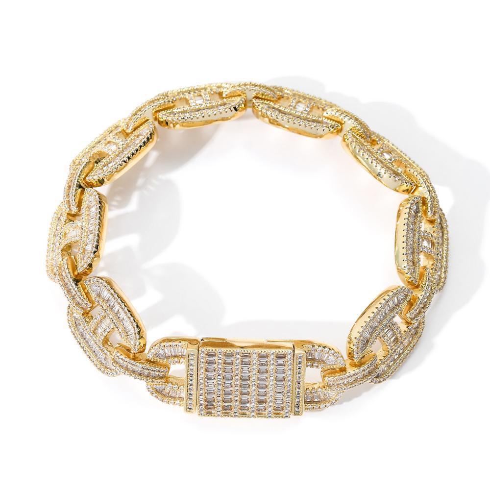 Large Miami 16mm Box Cuban Lock Link Bracelet 2 Colours Iced Out Baguette Zircon Male Hip Hop Jewelry Hk4k
Large Miami 16mm Box Cuban Lock Link Bracelet 2 Colours Iced Out Baguette Zircon Male Hip Hop Jewelry Hk4k