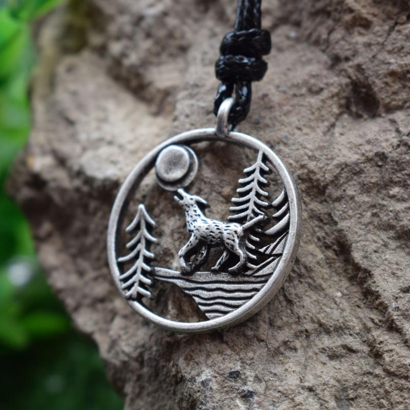 Chains 12pcs Wolf Charm Animal Tree Jewelry Moon R Song Necklaces 
Chains 12pcs Wolf Charm Animal Tree Jewelry Moon R Song Necklaces