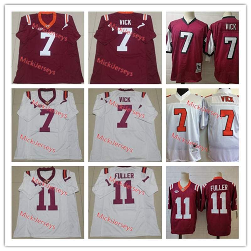 Mens NCAA College VIRGINIA TECH HOKIES #7 Michael Vick Football Jerseys Stitched Maroon #11 Kendall Fuller VIRGINIA TECH HOKIES Jersey S-3XL
Mens NCAA College VIRGINIA TECH HOKIES #7 Michael Vick Football Jerseys Stitched Maroon #11 Kendall Fuller VIRGINIA TECH HOKIES Jersey S-3XL