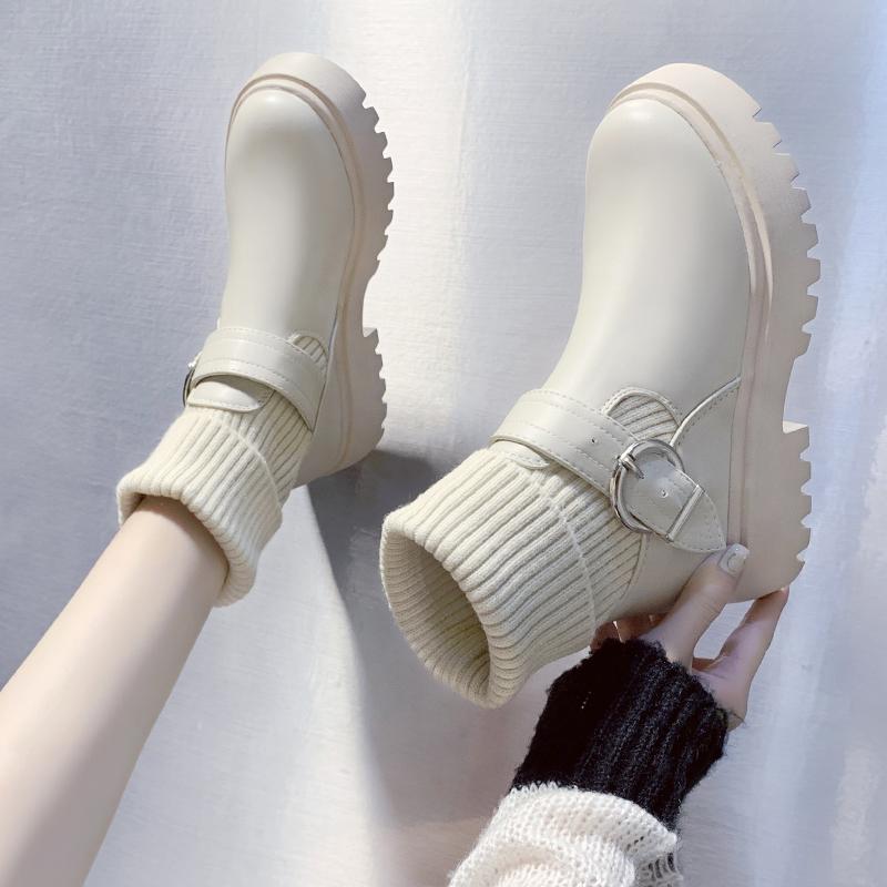 Shoes Lolita Boots Boots-Women Round Toe Winter Footwear Rock Mid Calf 2020 Rubber Low Mid-Calf Ladies White Autumn
Shoes Lolita Boots Boots-Women Round Toe Winter Footwear Rock Mid Calf 2020 Rubber Low Mid-Calf Ladies White Autumn