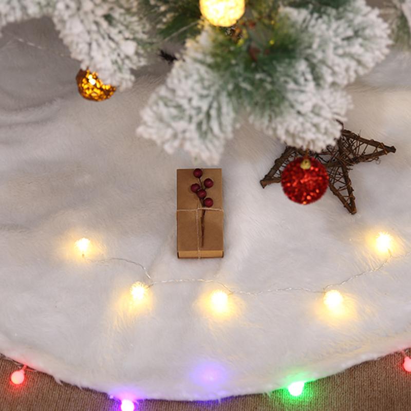 Christmas Tree Skirts Cotton White Plush Golden/Silver Snowflake Christmas Tree Mat Skirt Xmas New Year Party Decorations
Christmas Tree Skirts Cotton White Plush Golden/Silver Snowflake Christmas Tree Mat Skirt Xmas New Year Party Decorations