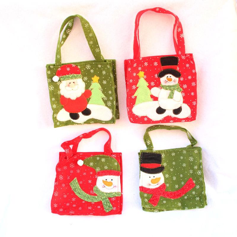 Hot sale 10 PCS/lot Chrismas Santa Claus Snowman Tree Kids candy Pouch Sack Present Christmas Decoration Xmas Candy Bag 16*16cm
Hot sale 10 PCS/lot Chrismas Santa Claus Snowman Tree Kids candy Pouch Sack Present Christmas Decoration Xmas Candy Bag 16*16cm