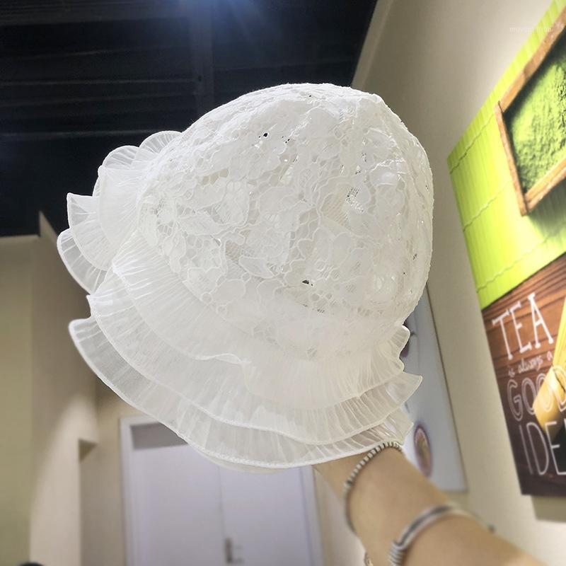 Korean-Style Lace Hollow-out Fisherman Hat Women's Travel Brim Summer Street Photo Loli Bucket Hat1
Korean-Style Lace Hollow-out Fisherman Hat Women's Travel Brim Summer Street Photo Loli Bucket Hat1