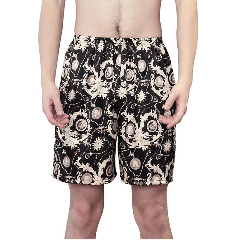 Men's Pajama Shorts Silk Summer Panties Home Service Breechcloth Scanties Hot Sale Printing All-Match Comfortable Wear Outside
Men's Pajama Shorts Silk Summer Panties Home Service Breechcloth Scanties Hot Sale Printing All-Match Comfortable Wear Outside