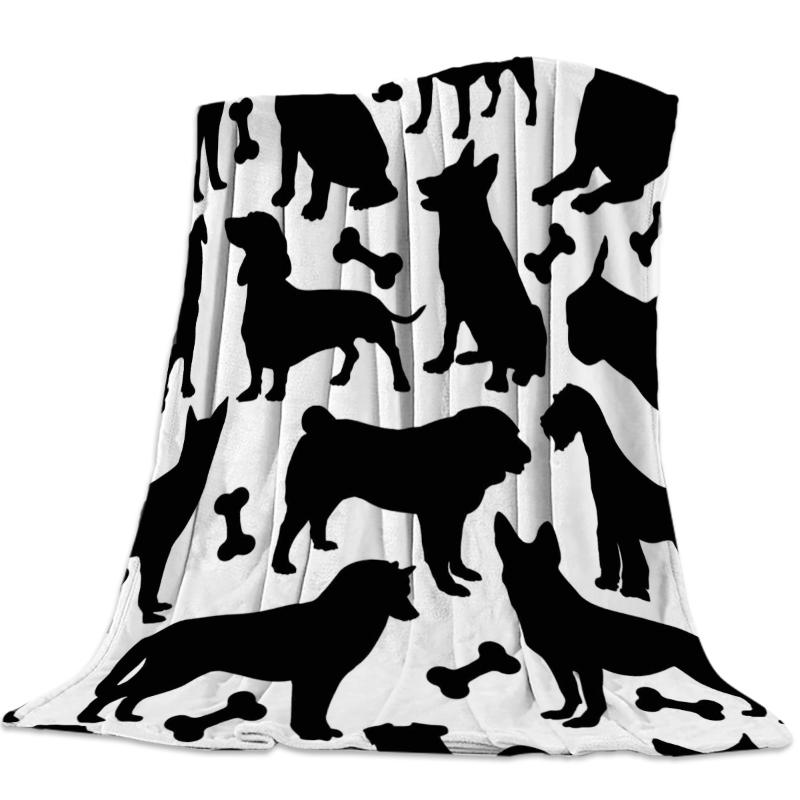Animal Puppy Silhouette Throw Blanket Warm Microfiber Blanket Bedroom Sofa Supplies Blankets for Beds
Animal Puppy Silhouette Throw Blanket Warm Microfiber Blanket Bedroom Sofa Supplies Blankets for Beds