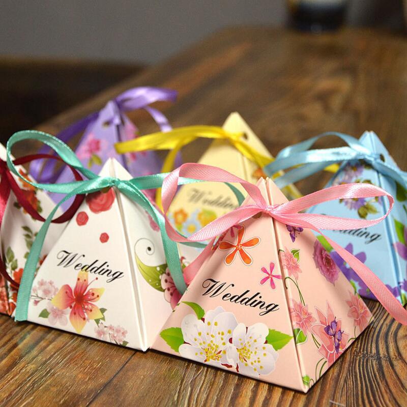 Gift Wrap 100pca/pack Sweet Love Wedding Candy Paper Bags Small Boxes Party Favor With Ribbon Decor
Gift Wrap 100pca/pack Sweet Love Wedding Candy Paper Bags Small Boxes Party Favor With Ribbon Decor