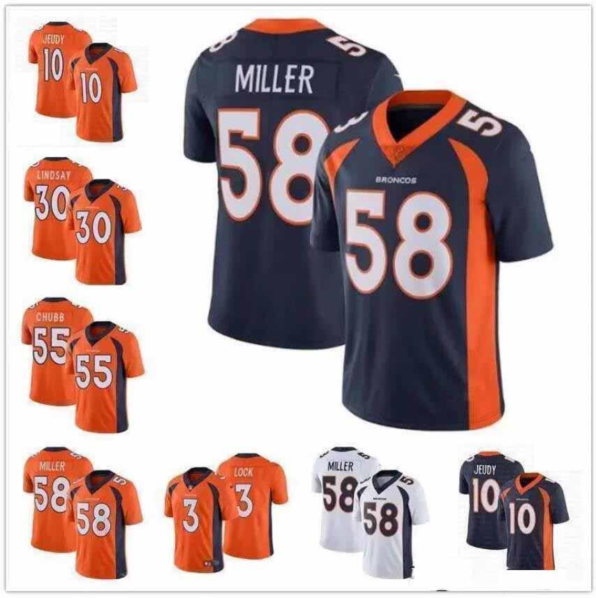 Denver''s Broncos's Custom Football Jerseys Teddy Bridgewater Von Miller Justin Simmons Jerry Jeudy drew Lock noah Fant Elway Patrick S, Black;red
Denver''s Broncos's Custom Football Jerseys Teddy Bridgewater Von Miller Justin Simmons Jerry Jeudy drew Lock noah Fant Elway Patrick S, Black;red