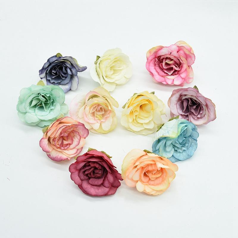 4.5CM Artificial flowers christmas decorations for home wedding bridal accessories clearance household products silk roses heads1, Green
4.5CM Artificial flowers christmas decorations for home wedding bridal accessories clearance household products silk roses heads1, Green