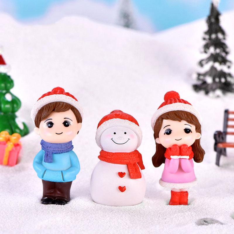 1Pair Sweety Lovers Couple Winter Couple DIY Mini Miniature Figurine Snowman Micro Landscape Garden Decor
1Pair Sweety Lovers Couple Winter Couple DIY Mini Miniature Figurine Snowman Micro Landscape Garden Decor