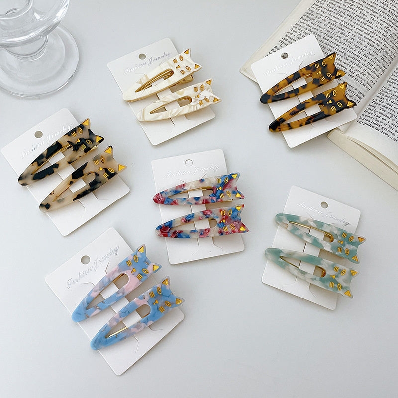 Length 7 cm Girls Water Drop Cat Model Duck Hair Clamps Korean Acetic Acid Alloy Hollow Out Floral Pattern Bang Hair Clips Women Animal Cartoon Ponytail Hairpins
Length 7 cm Girls Water Drop Cat Model Duck Hair Clamps Korean Acetic Acid Alloy Hollow Out Floral Pattern Bang Hair Clips Women Animal Cartoon Ponytail Hairpins