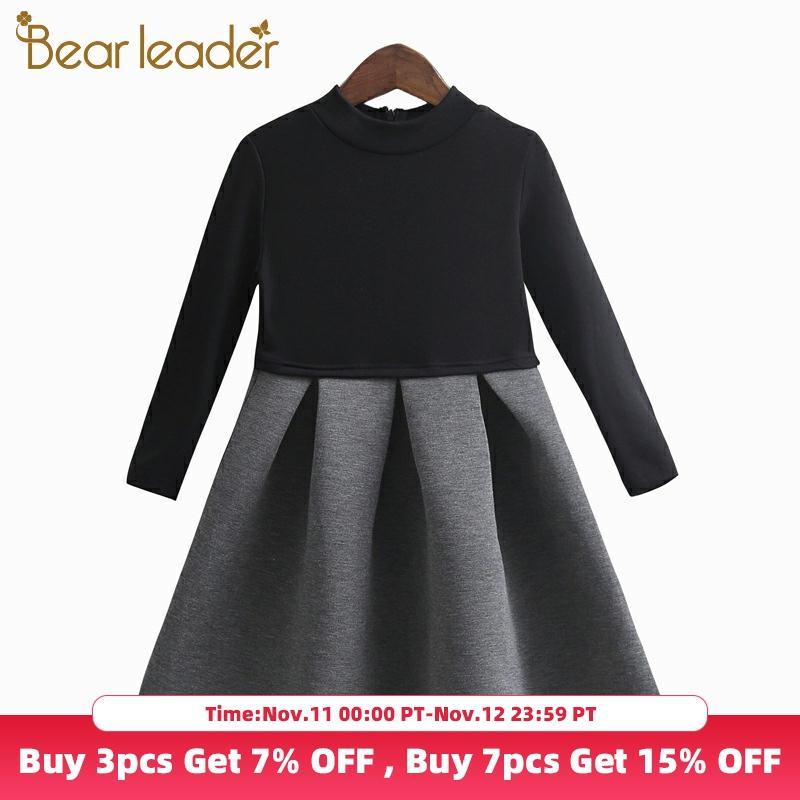 Bear Leader Autumn Winter Girl Clothing Long Sleeve Cotton Dress Crew Neck Patchwork Kid Costumes 3-13 Years Elegant Girls Dress, Ah3606-black
Bear Leader Autumn Winter Girl Clothing Long Sleeve Cotton Dress Crew Neck Patchwork Kid Costumes 3-13 Years Elegant Girls Dress, Ah3606-black