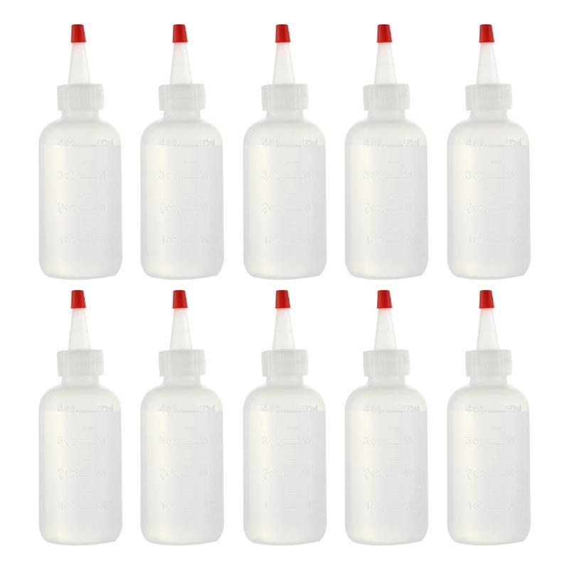 10pcs 120ML Plastic Squeeze Bottles With Scale Empty Squirt Bottle Dispenser Dropper Refillable Bottle US Local Delivery
10pcs 120ML Plastic Squeeze Bottles With Scale Empty Squirt Bottle Dispenser Dropper Refillable Bottle US Local Delivery