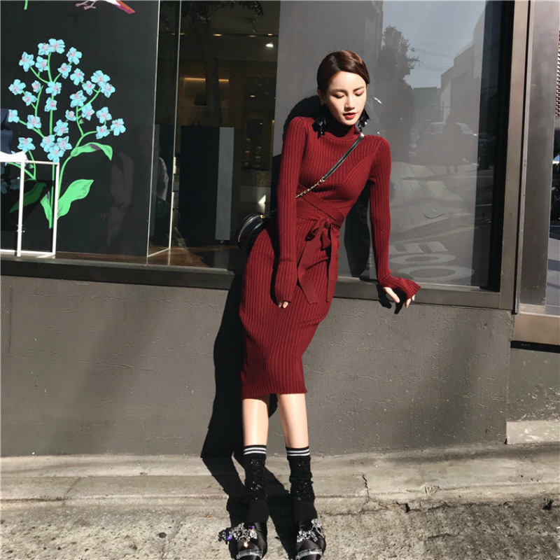 Women Runway Malha Height Knee Goal Track Basic Fall Gross Female High End Dressed in Vintage Thin Ei6c, Black 
Women Runway Malha Height Knee Goal Track Basic Fall Gross Female High End Dressed in Vintage Thin Ei6c, Black