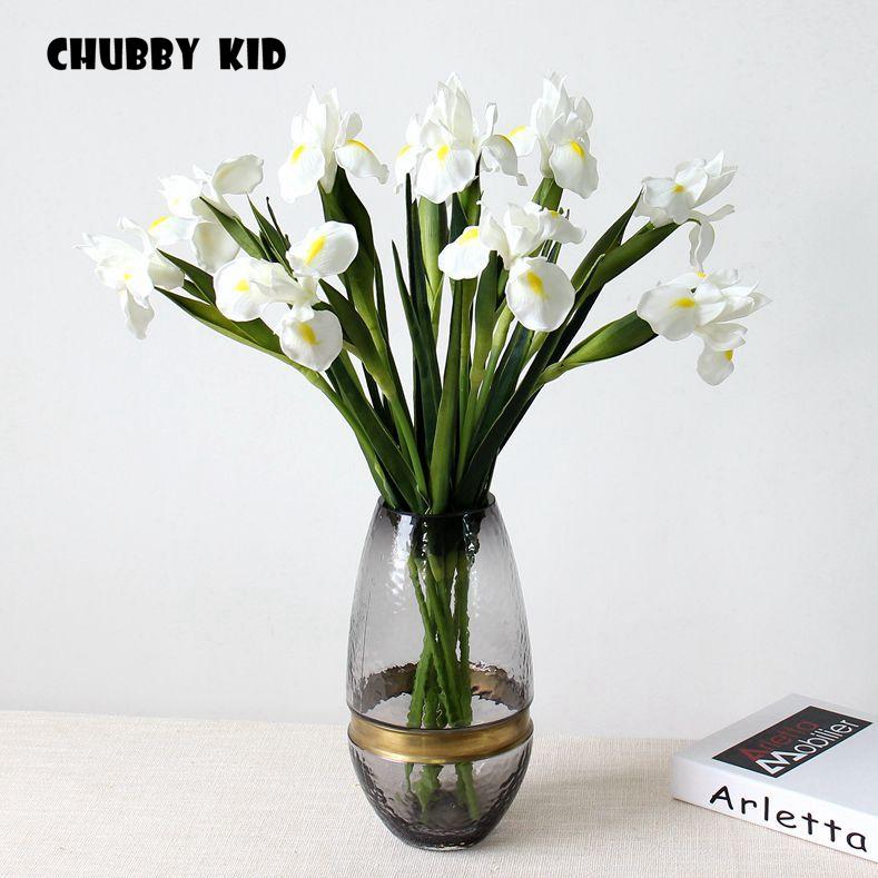 High simulation PU artificial Irish flower wedding decorative Real Touch Iris tectorum flower wholesale Orchid flowers 10pcs, White
High simulation PU artificial Irish flower wedding decorative Real Touch Iris tectorum flower wholesale Orchid flowers 10pcs, White