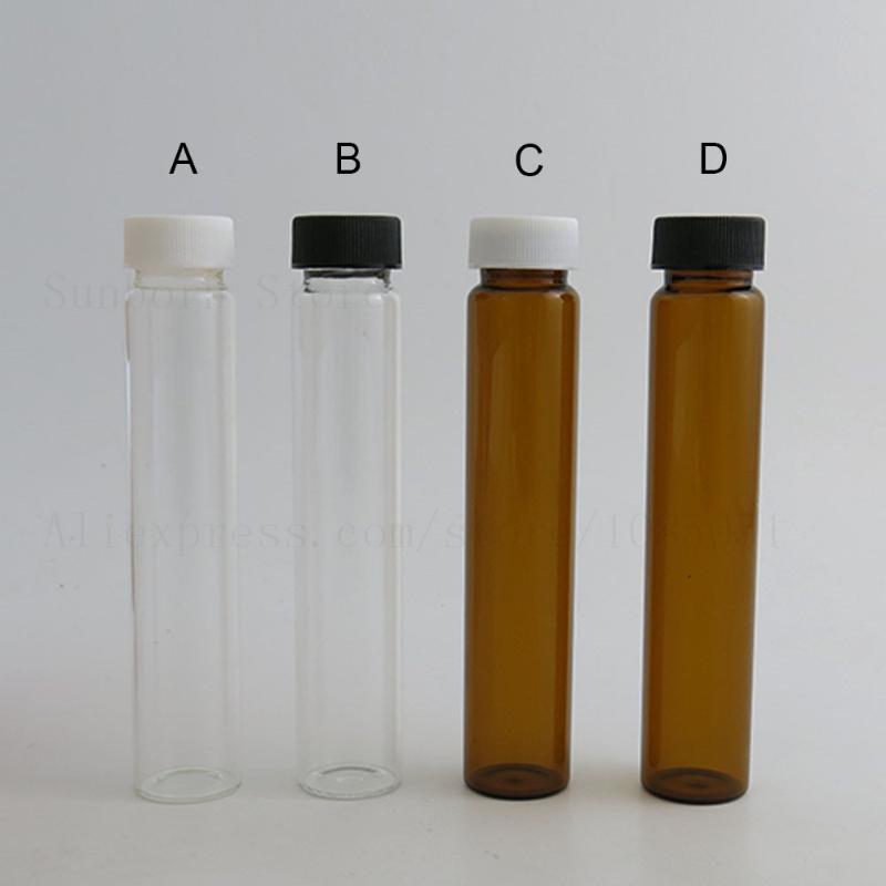 60ml 2oz Empty Clear Amber screw cap glass bottle with plastic black white Lids sample Essential oil e Liquid bottles 24pcs
60ml 2oz Empty Clear Amber screw cap glass bottle with plastic black white Lids sample Essential oil e Liquid bottles 24pcs