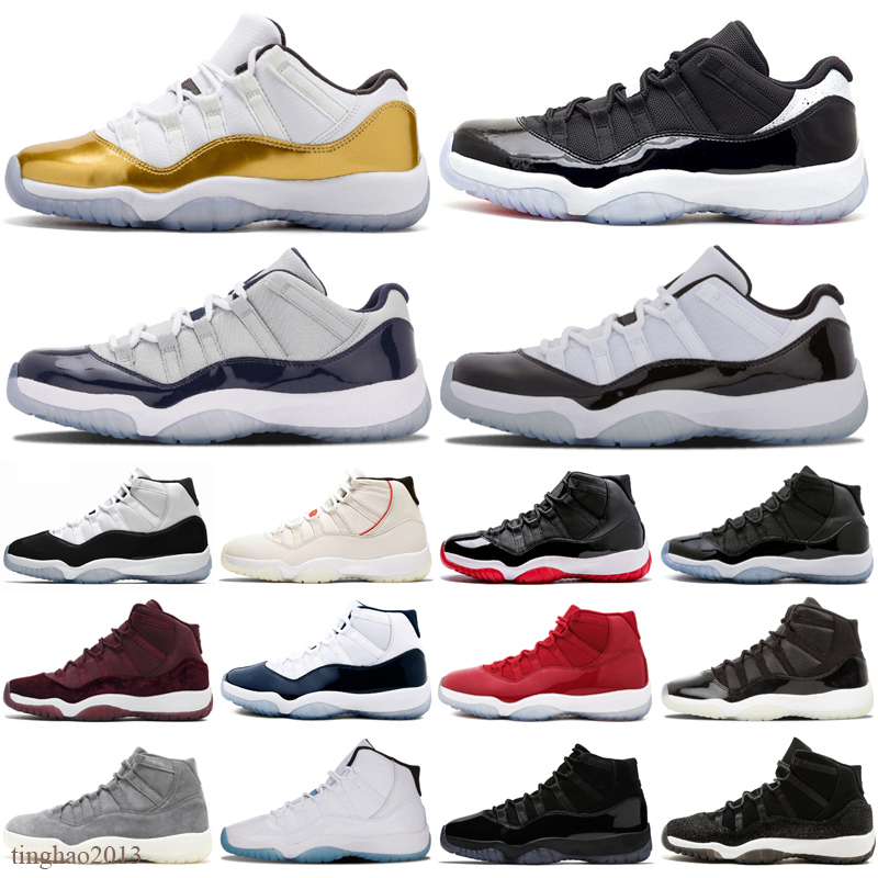 Jubilee 25th Anniversary Jumpman 11 mens basketball shoes 72-10 Bred Low Concord UNC 11s Cap and Gown men women trainers sports sneakers, Color 4
Jubilee 25th Anniversary Jumpman 11 mens basketball shoes 72-10 Bred Low Concord UNC 11s Cap and Gown men women trainers sports sneakers, Color 4