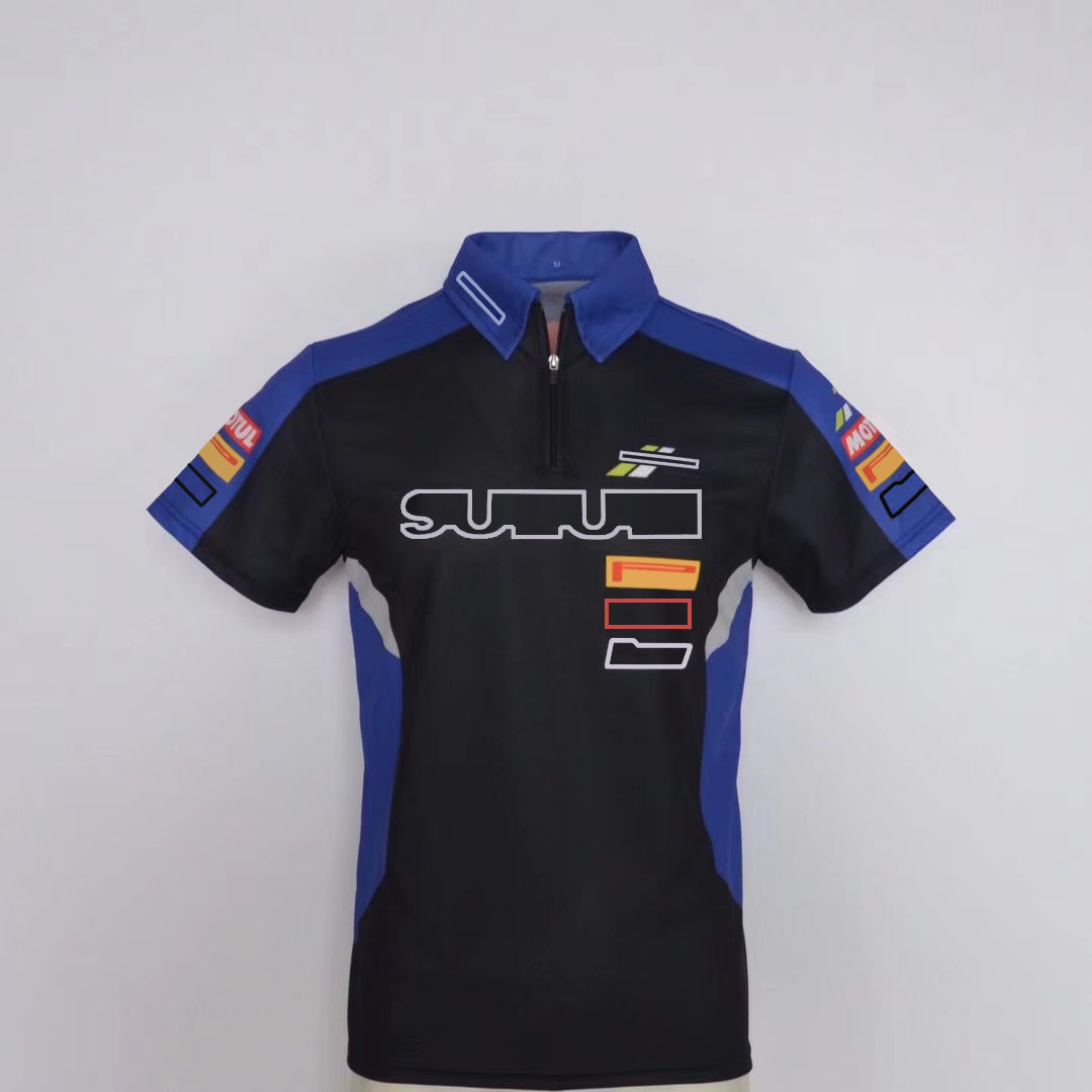 New summer gp racing polo shirt motorcycle riding short-sleeved knight quick-drying breathable team uniform locomotive lapel free shipping