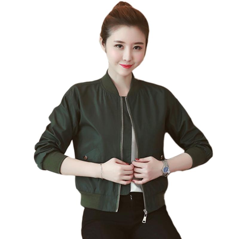 Autumn Thin Women Jacket Coat 3 Colors Bomber Jacket Women 2020 Long Sleeve Casual Woman Jackets Fashion Coat, Black
Autumn Thin Women Jacket Coat 3 Colors Bomber Jacket Women 2020 Long Sleeve Casual Woman Jackets Fashion Coat, Black