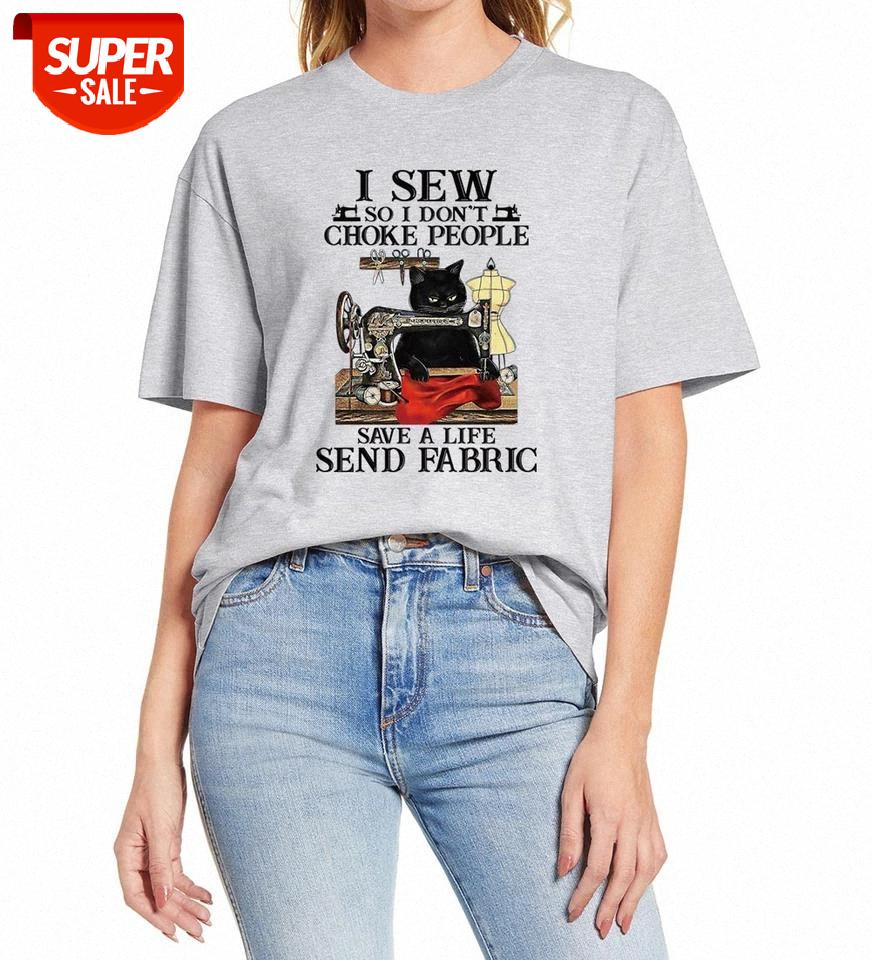 100% Cotton 2020 Fashion Summer I Sew So I Don't Choke People Save Life Send Fabric Funny Women T-Shirt Soft Tee Gift #rJ6X, White
100% Cotton 2020 Fashion Summer I Sew So I Don't Choke People Save Life Send Fabric Funny Women T-Shirt Soft Tee Gift #rJ6X, White