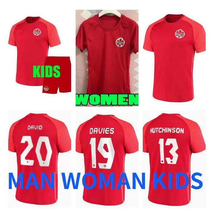 Adult + kids 21 22 Canada Soccer Jersey DAVIES National Team Home Red Away Third Black 2021 DAVID LARIN CAVALLINI LARYEA MILLAR HOILETT 2022 men woman football shirts
Adult + kids 21 22 Canada Soccer Jersey DAVIES National Team Home Red Away Third Black 2021 DAVID LARIN CAVALLINI LARYEA MILLAR HOILETT 2022 men woman football shirts