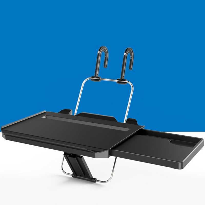 Car Foldable Car Table Tray Portable Pad Laptop Notebook Food Tray for Cars Vehicle Fits Most Vehicles with Drawer Hook